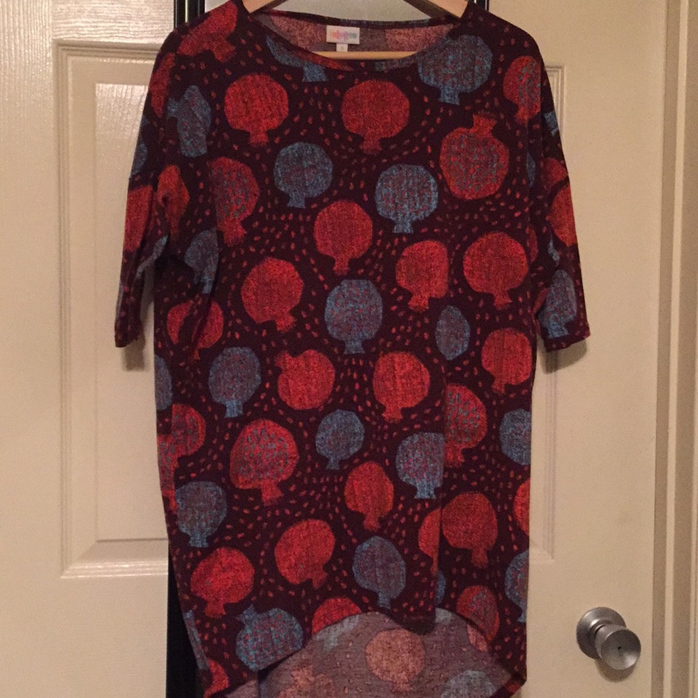 Lularoe pomegranate Irma
